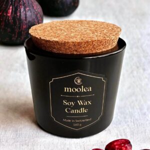 Fig and juicy cranberry soy wax candle Moolea