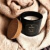 cashmere and musk soy wax candle Moolea