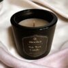 cashmere and musk soy wax candle Moolea