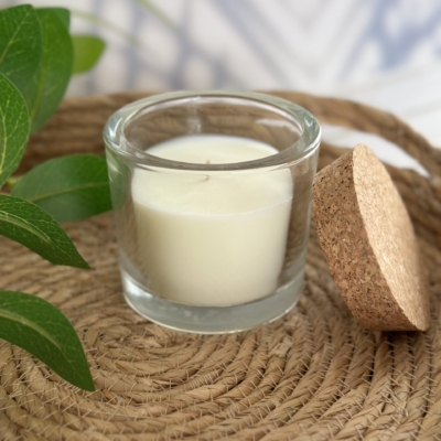 Mosquito repellent soy wax candle