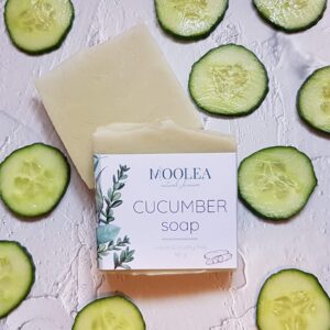 cucumber soap bar Moolea