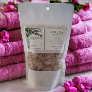 rose bath salt Moolea