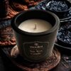 Amber vanilla and patchouli soy wax candle Moolea