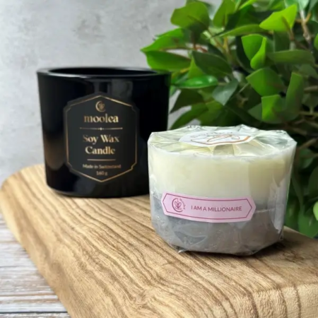 I am a millionaire soy wax candle refill